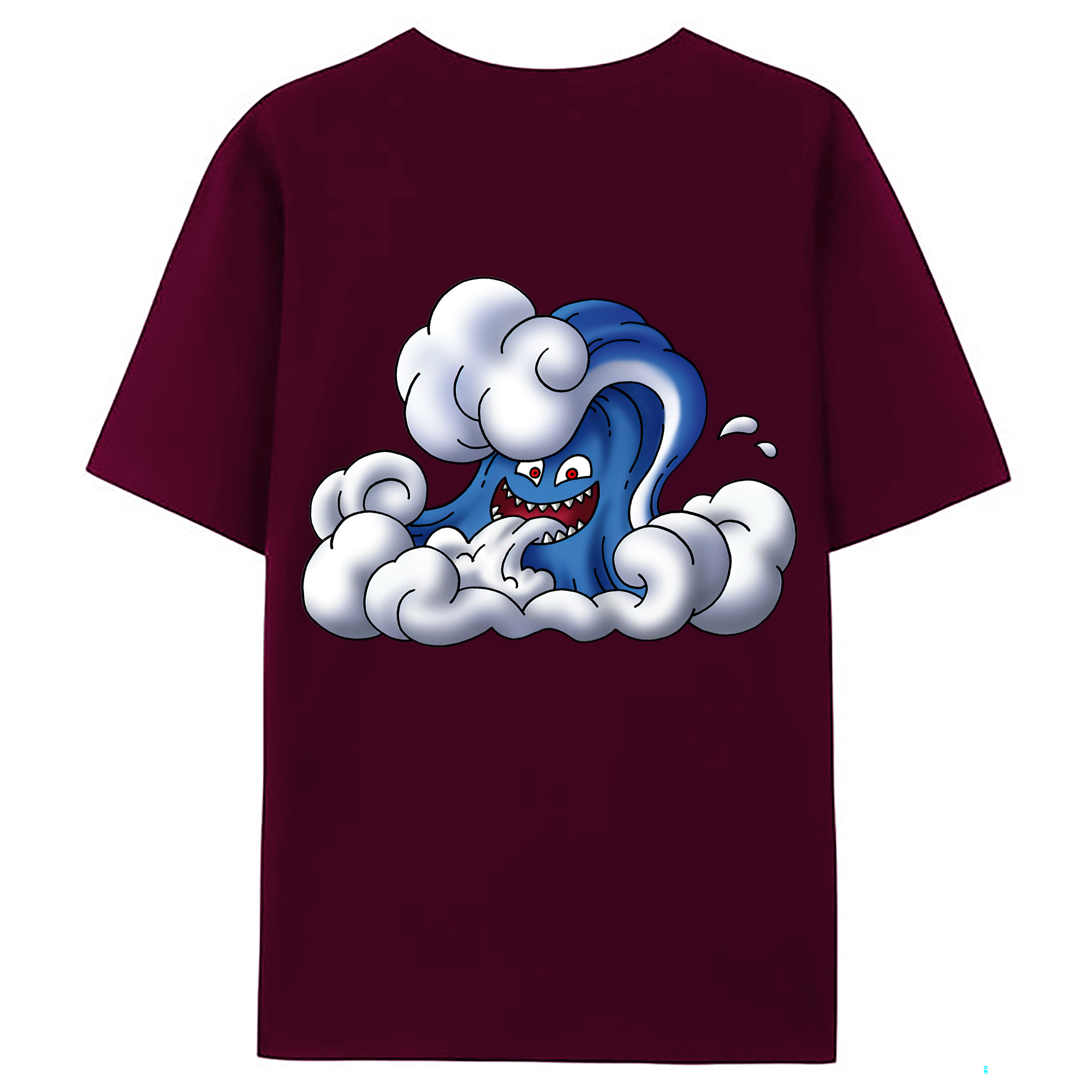 （画像用） ドラゴンクエスト Doragon Kuesuto Dragon Quest レディース半袖Tシャツ(バックプリント)